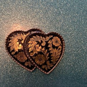 Double Heart Belt Buckle 🖤🖤🖤